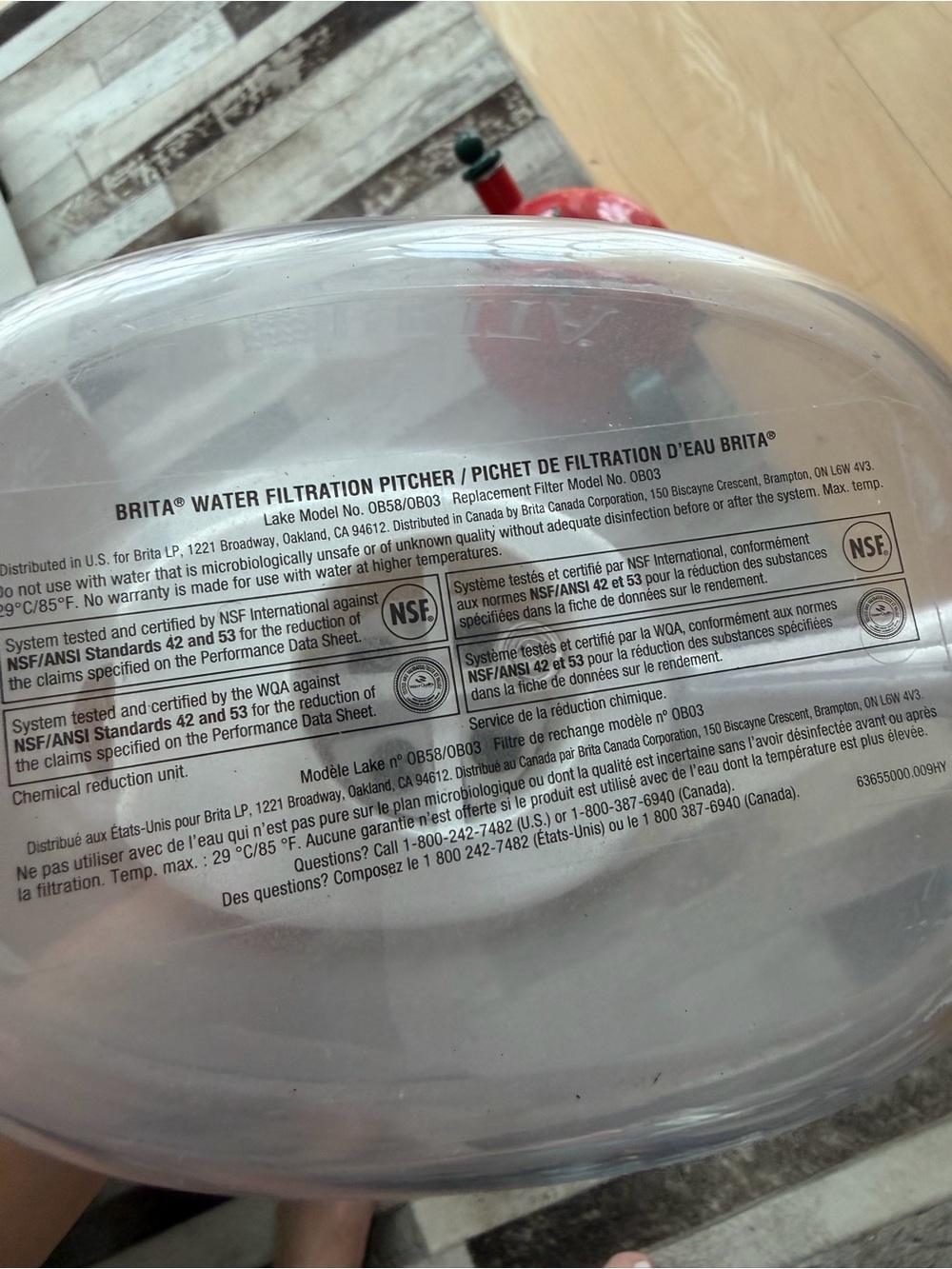 🗽Brita Water Filtration Pitcher - Picture 3 of 3